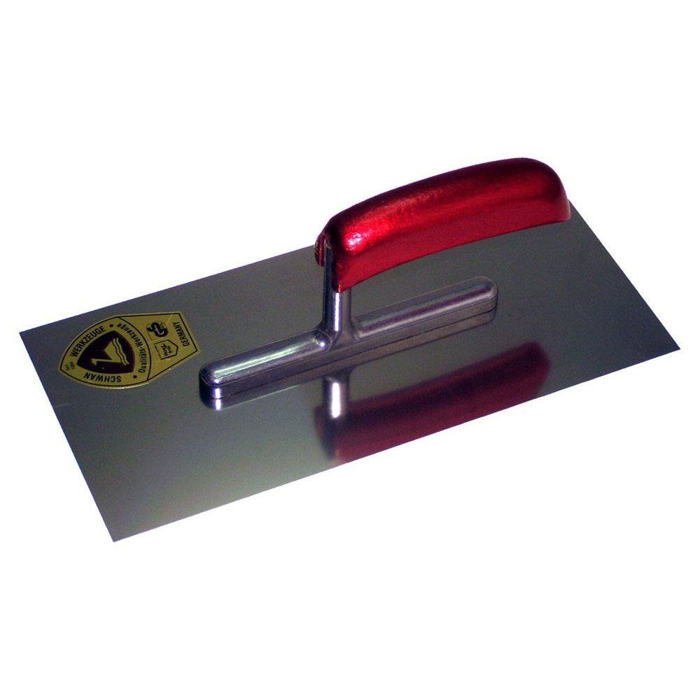 Plakspaan gebogen handvat 280x130mm RVS-0