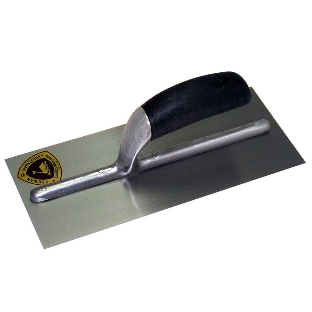 Plakspaan met kunststof handvat 265x115mm RVS-0