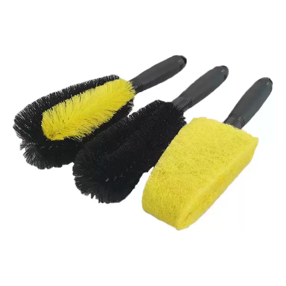 3 delig set velgenborstels