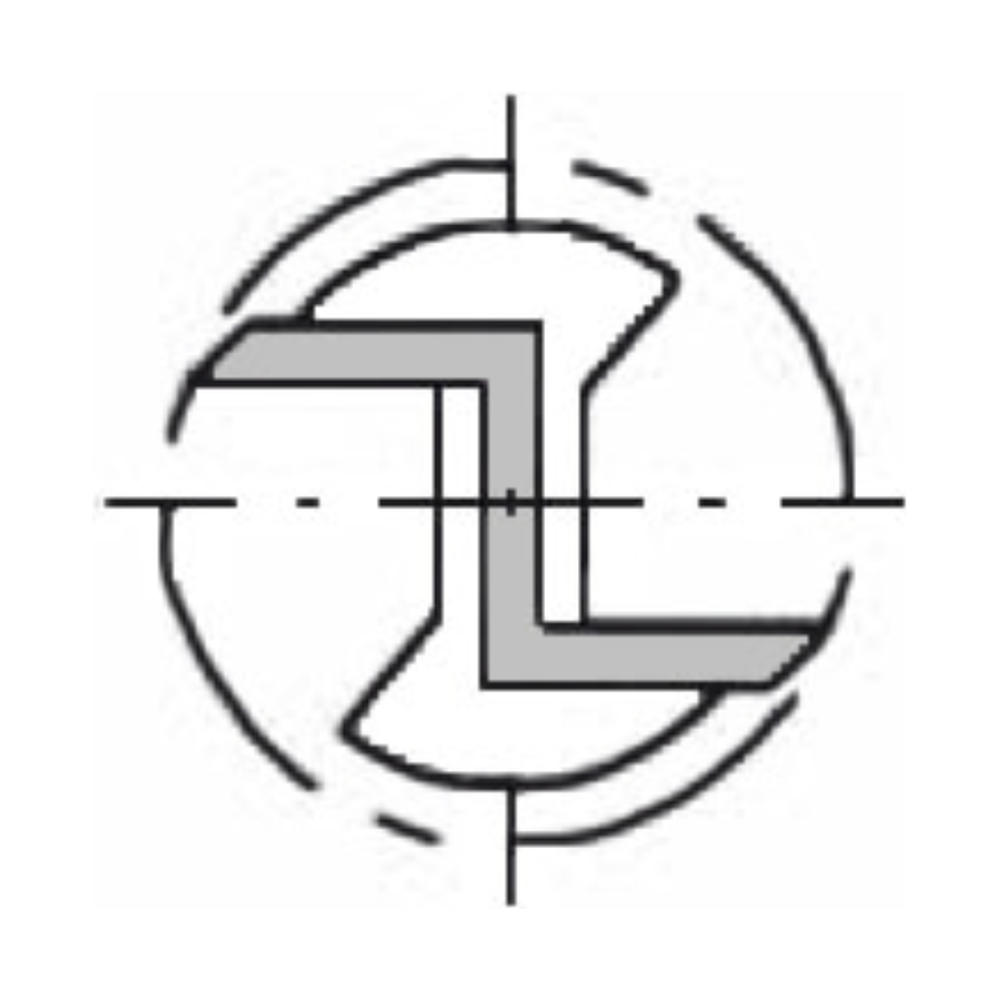 GROEFFREES Ø 10 X 20 MM, TL=60 MM, S=8 MM, HW