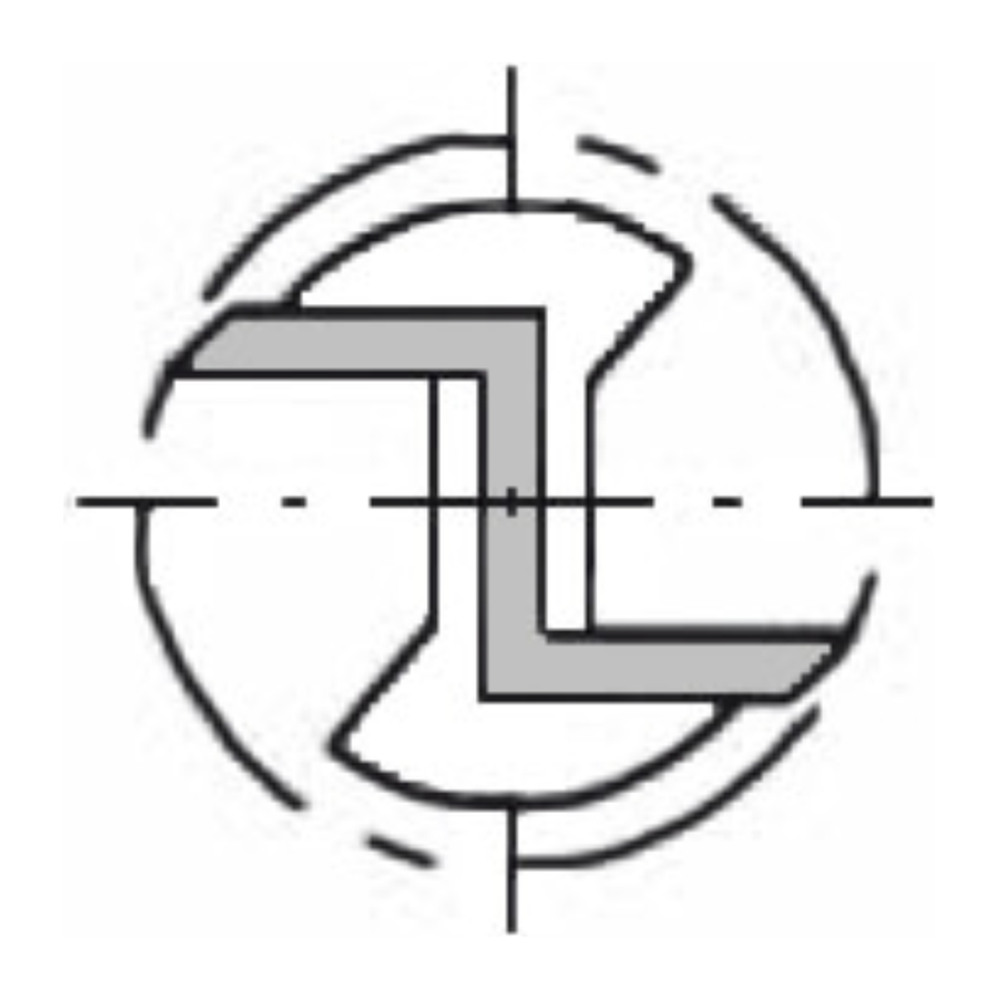 GROEFFREES Ø 20 X 20 MM, TL=70 MM, S=8 MM, HW