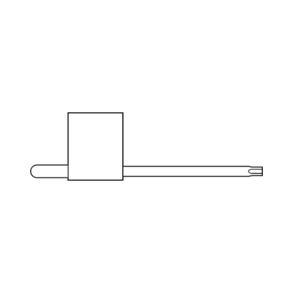 TORX-SLEUTEL T.B.V. M2,5/3,0 (TX8) T.b.v. torx-bouten