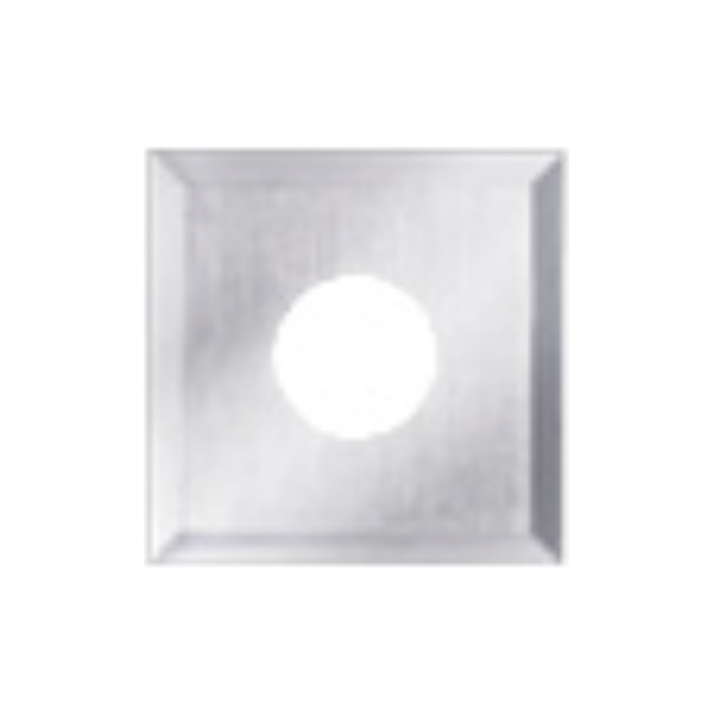 KEERMES 10,5 X 10,5 X 1,5 MM (1-GATS), VIERZIJDIG GESLEPEN, HW