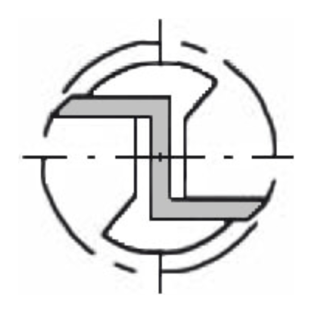 GROEFFREES Ø 30 X 35 MM, TL=90 MM, S=12 MM, HW