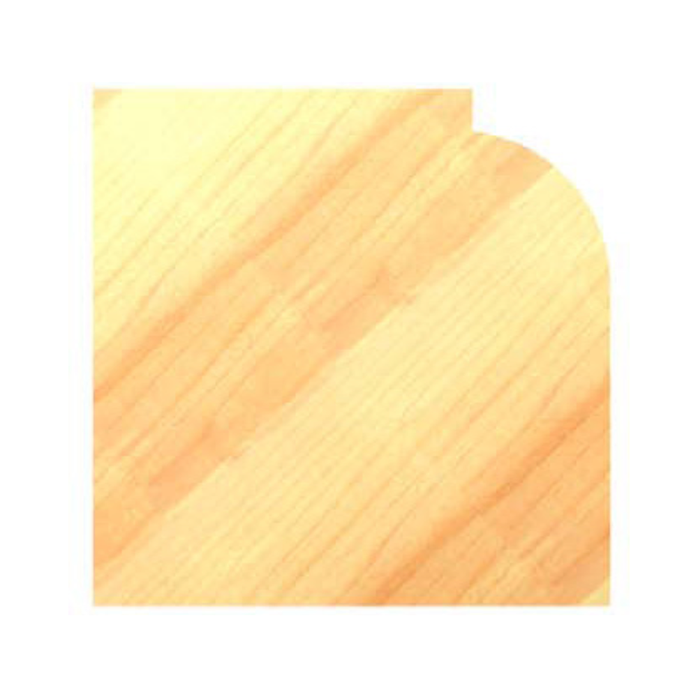 AFRONDPROFIELFREES R=15,0 MM MET LAGER, D=44 MM, S=6 MM, HW