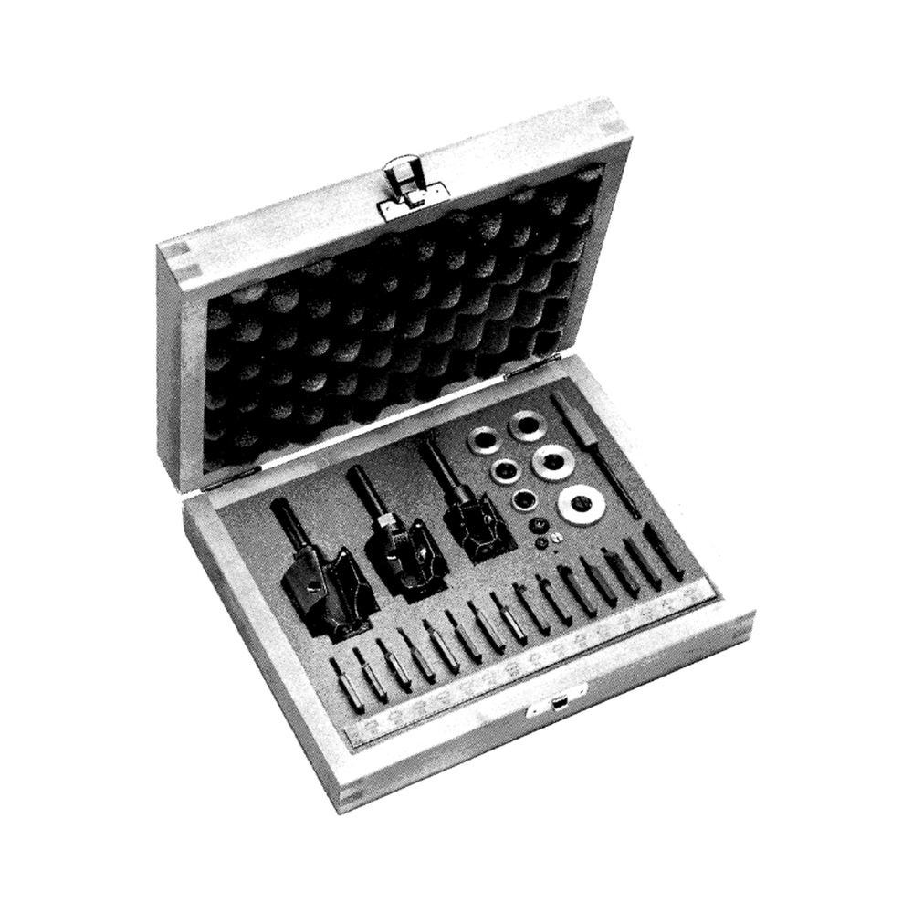 UNITEC ASSORTIMENT COMPLEET, GROOTTE 1-2-3, SCHACHT 10 MM, HW