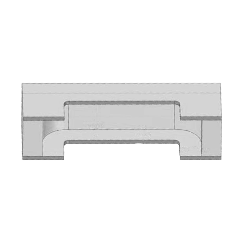 KEERMES SLOTKASTFREES Ø 44 X 12 MM, TL=62 MM, S=10 MM, HW