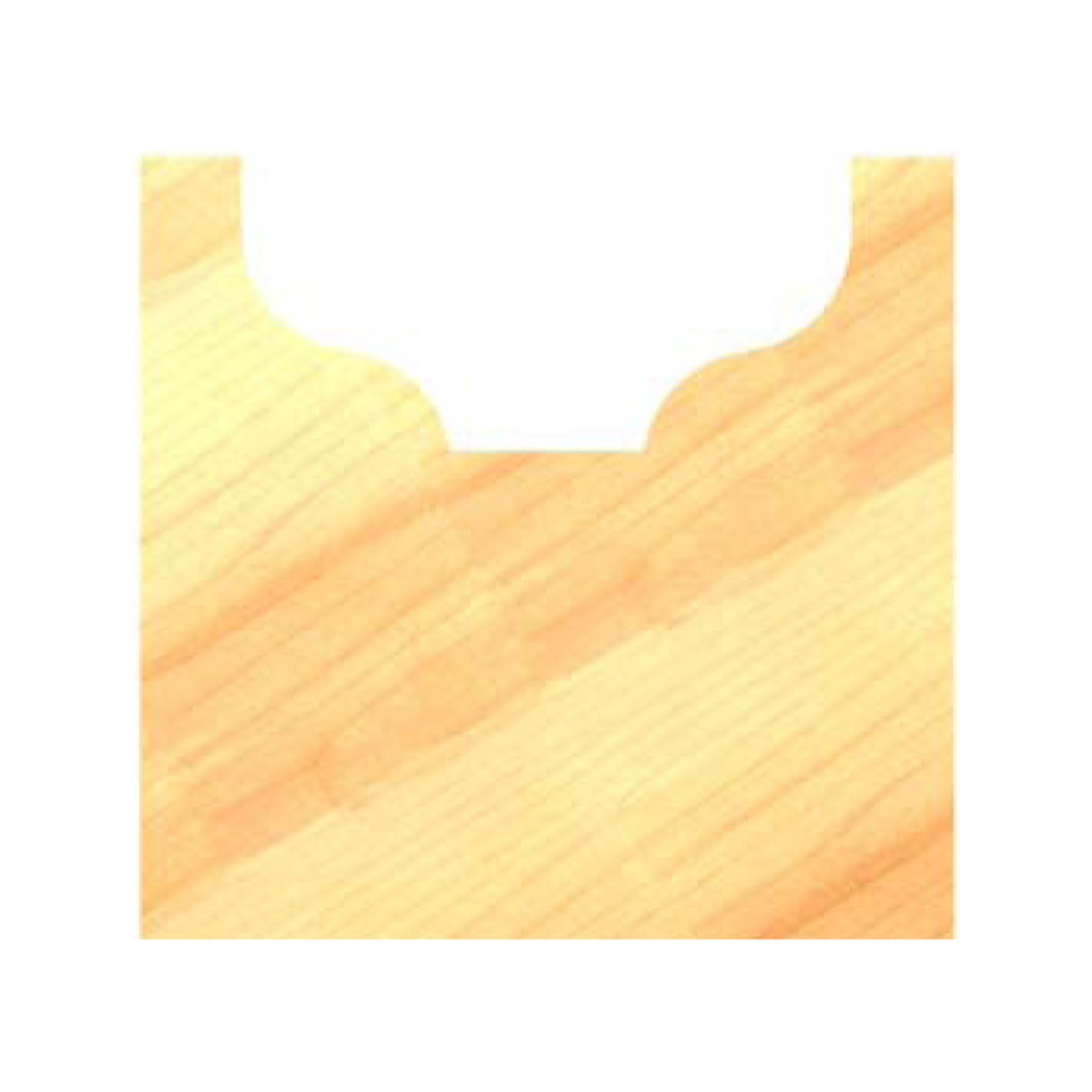 S-PROFIELFREES R=7,2 MM ZONDER LAGER, L2=19 MM, S=12 MM, HW