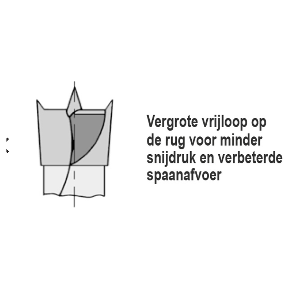 DREVELBOOR 8 MM SL=30 TL=55,5 Schacht 8mm