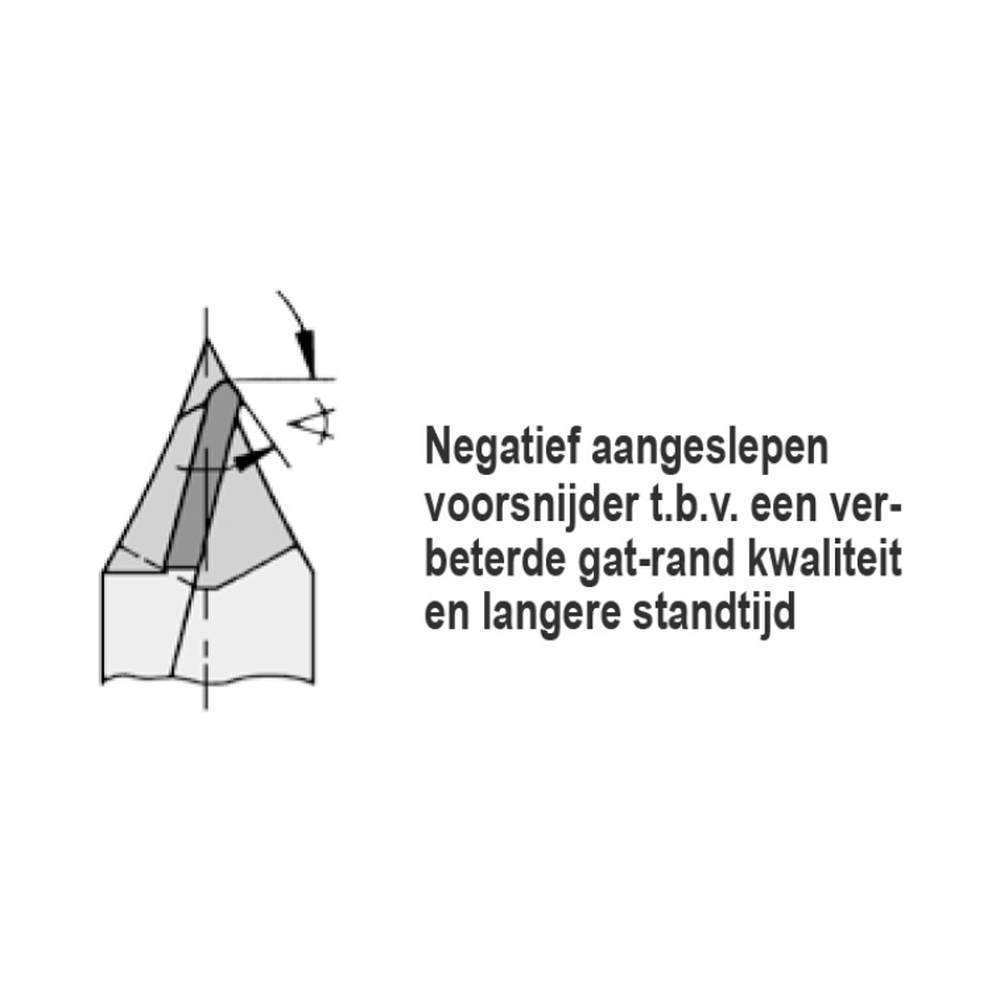 DREVELBOOR 4 MM SL=40 TL=67 Schacht 8mm