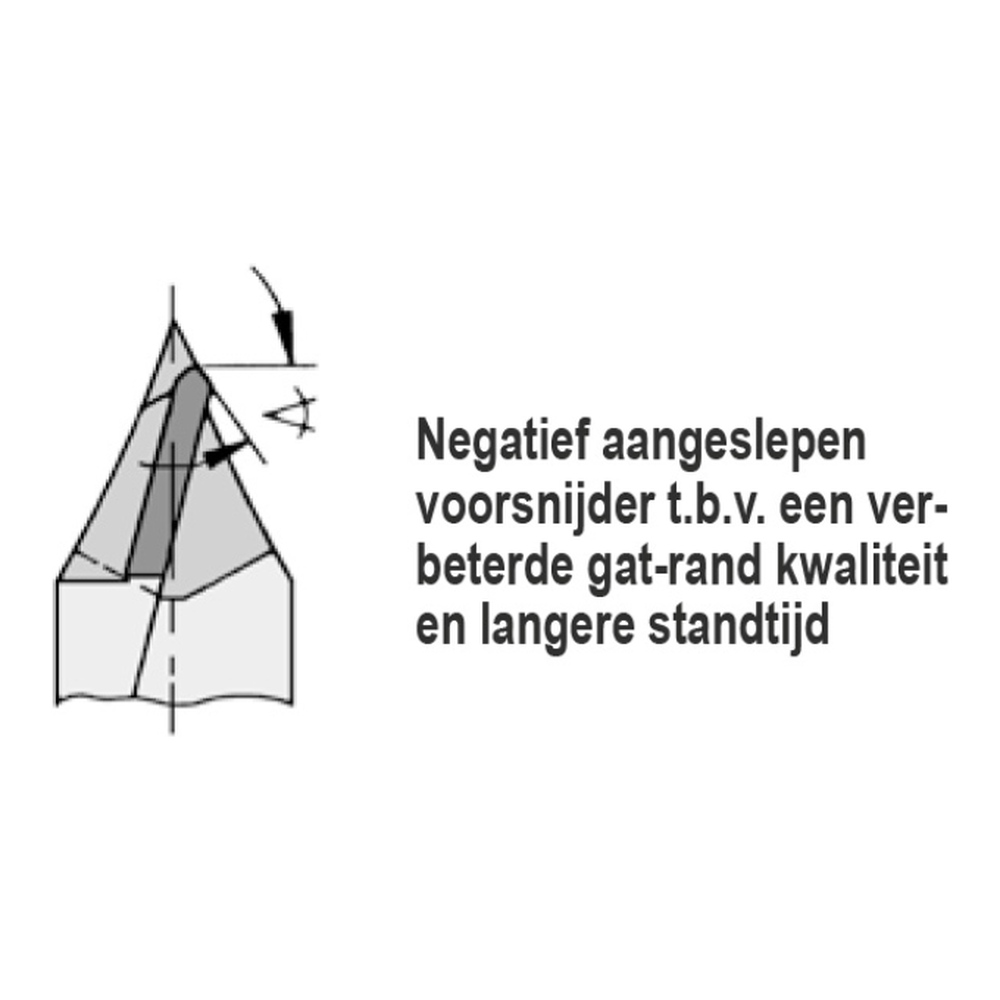 DREVELBOOR 5 MM SL=40 TL=67 Schacht 8mm