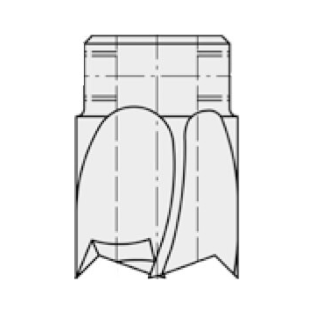 Verzinker D=20,0 mm Opname (d) = 8,0 mm Totale lengte (L1) = 30 mm