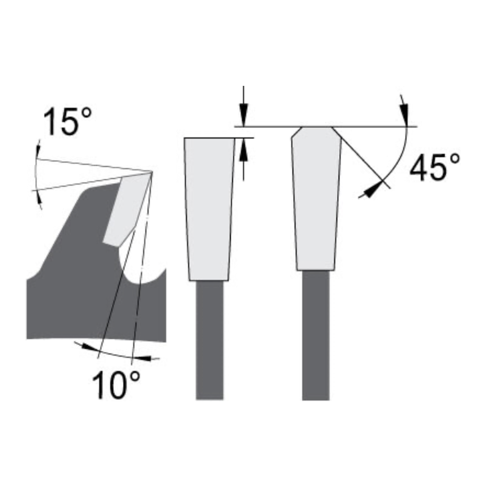 ZAAGBLAD Ø 120 MM, ASGAT 20 MM, B=1,80 MM, Z=40 TF POS., HW Schulpen en afkorten