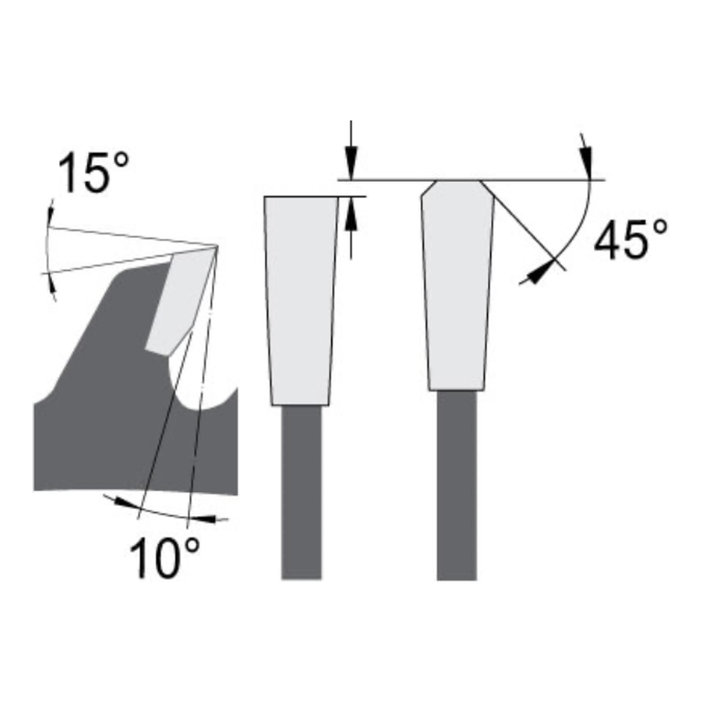 ZAAGBLAD Ø 160 MM, ASGAT 20 MM, B=1,80 MM, Z=48 TF POS., HW Schulpen en afkorten