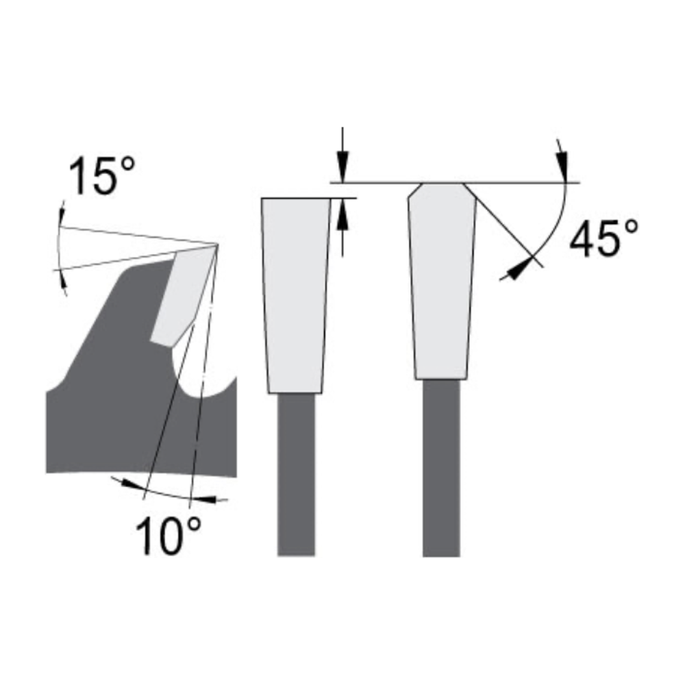 ZAAGBLAD Ø 190 MM, FASTFIX OPNAME, B=2,60 MM, Z=54 TF POS., HW Schulpen en afkorten
