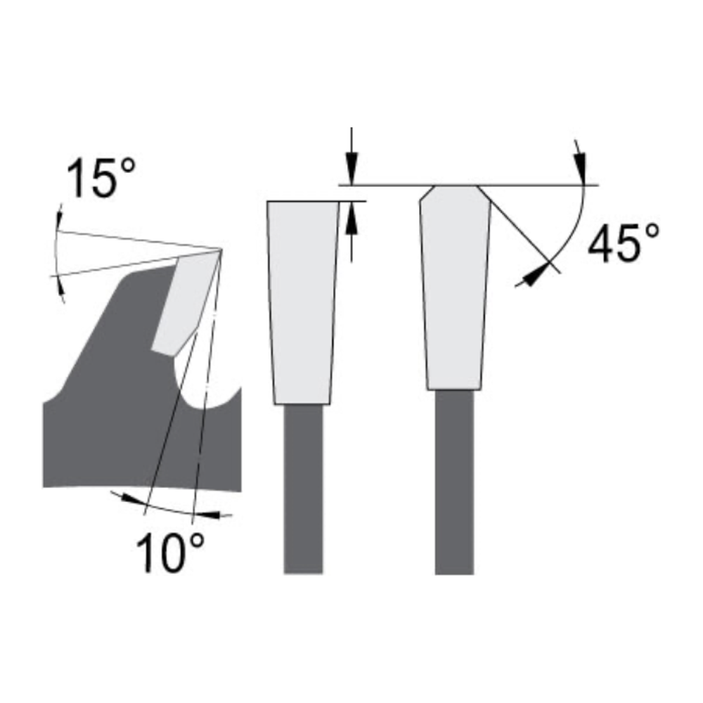 ZAAGBLAD Ø 210 MM, ASGAT 30 MM, B=2,40 MM, Z=60 TF POS., HW Schulpen en afkorten
