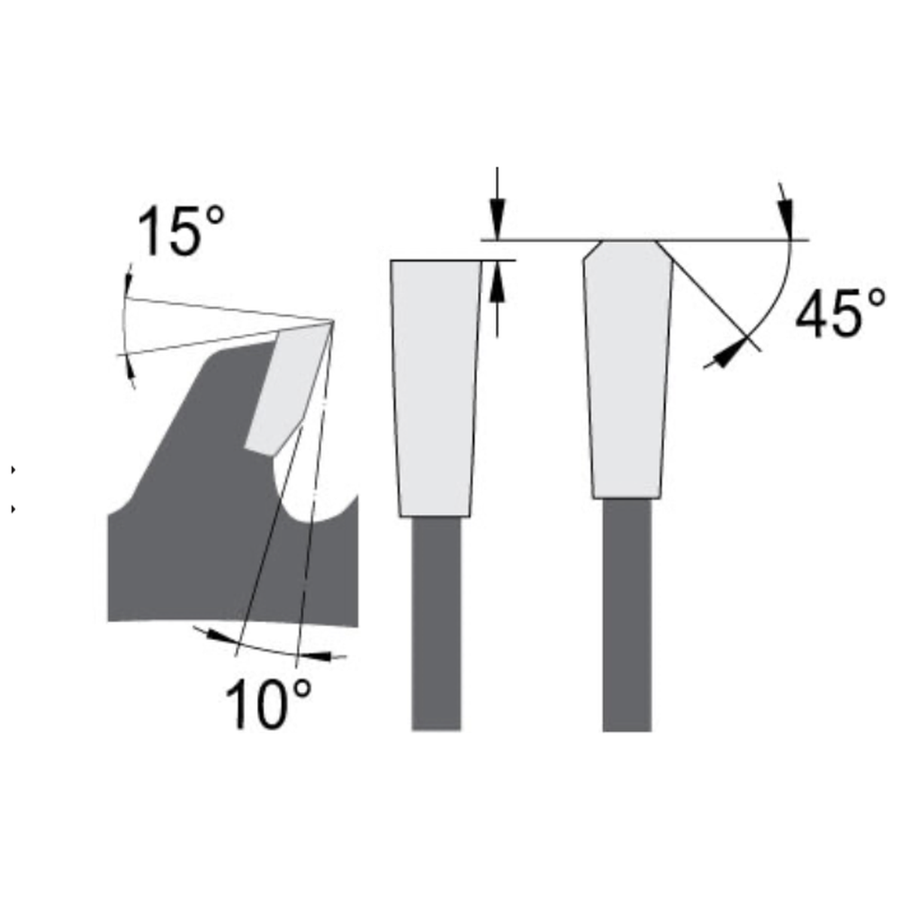 ZAAGBLAD Ø 225 MM, ASGAT 30 MM, B=2,50 MM, Z=56 TF POS., HW Schulpen en afkorten