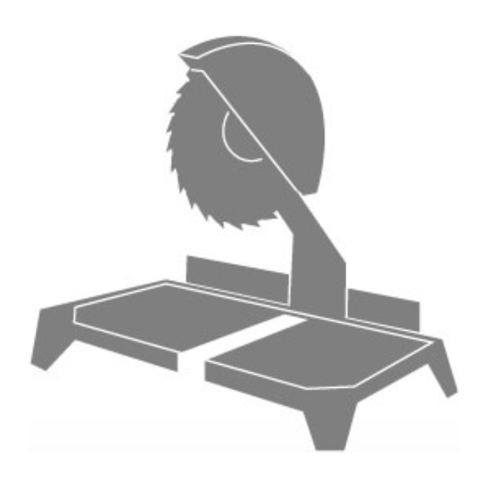 ZAAGBLAD Ø 190 MM, ASGAT 30 MM, B=2,40 MM, Z=60 W/FASE NEG., HW Doorhalen dunwandig kunststof