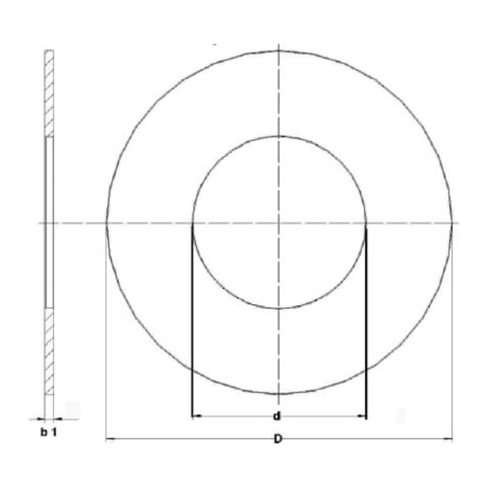 REDUCEERRING Ø 30 MM, ASGAT 22 MM, B=2,40 MM T.b.v. cirkelzaagbladen