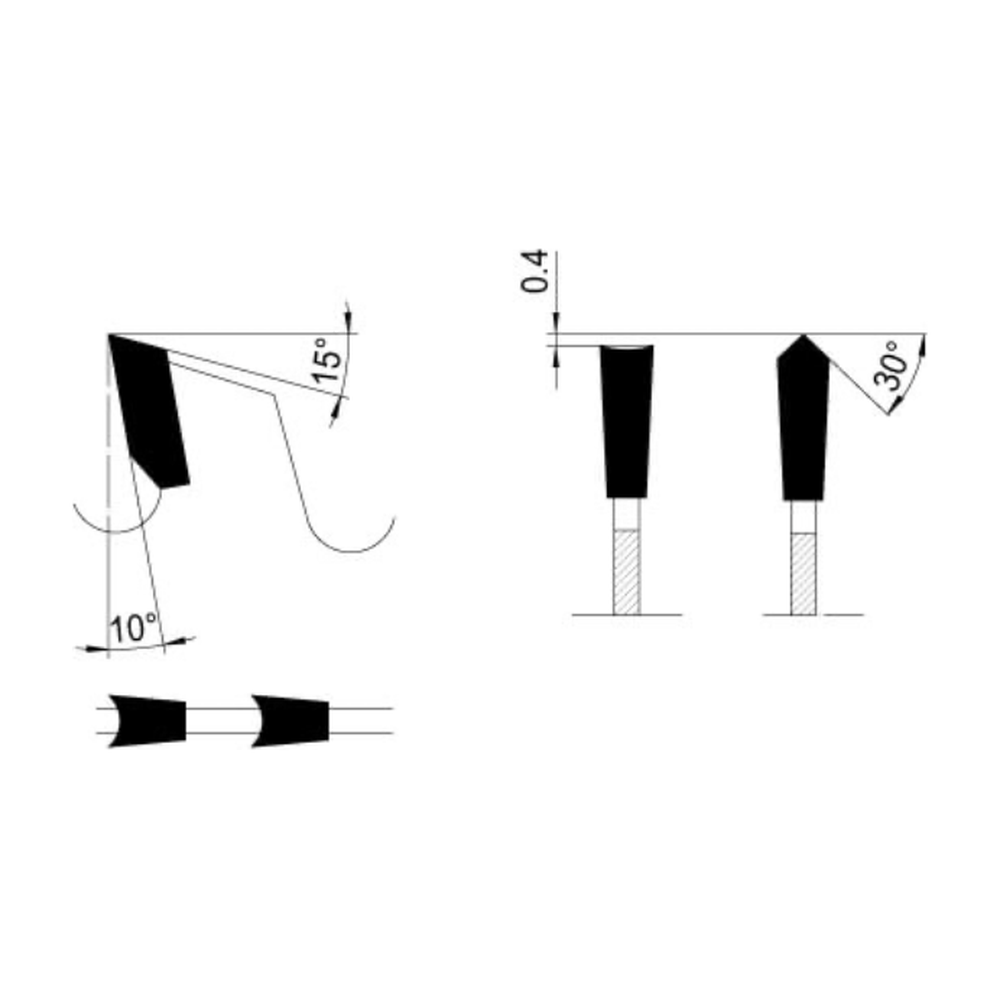 ZAAGBLAD Ø 160 MM, ASGAT 20 MM, B=2,80 MM, Z=34 HDF POS., HW Perfect uitgebalanceerd