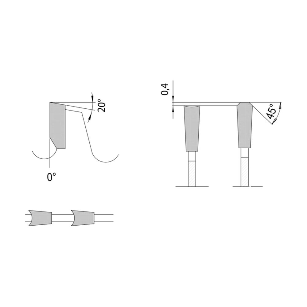 MELODY ZAAGBLAD Ø 303 MM, ASGAT 30 MM, B=3,50 MM, Z=60 HTF POS., HW Perfect uitgebalanceerd