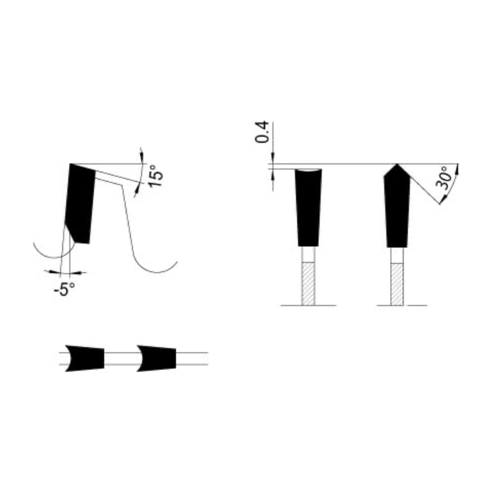 ZAAGBLAD Ø 303 MM, ASGAT 30 MM, B=3,20 MM, Z=60 HDF NEG., HW Perfect uitgebalanceerd