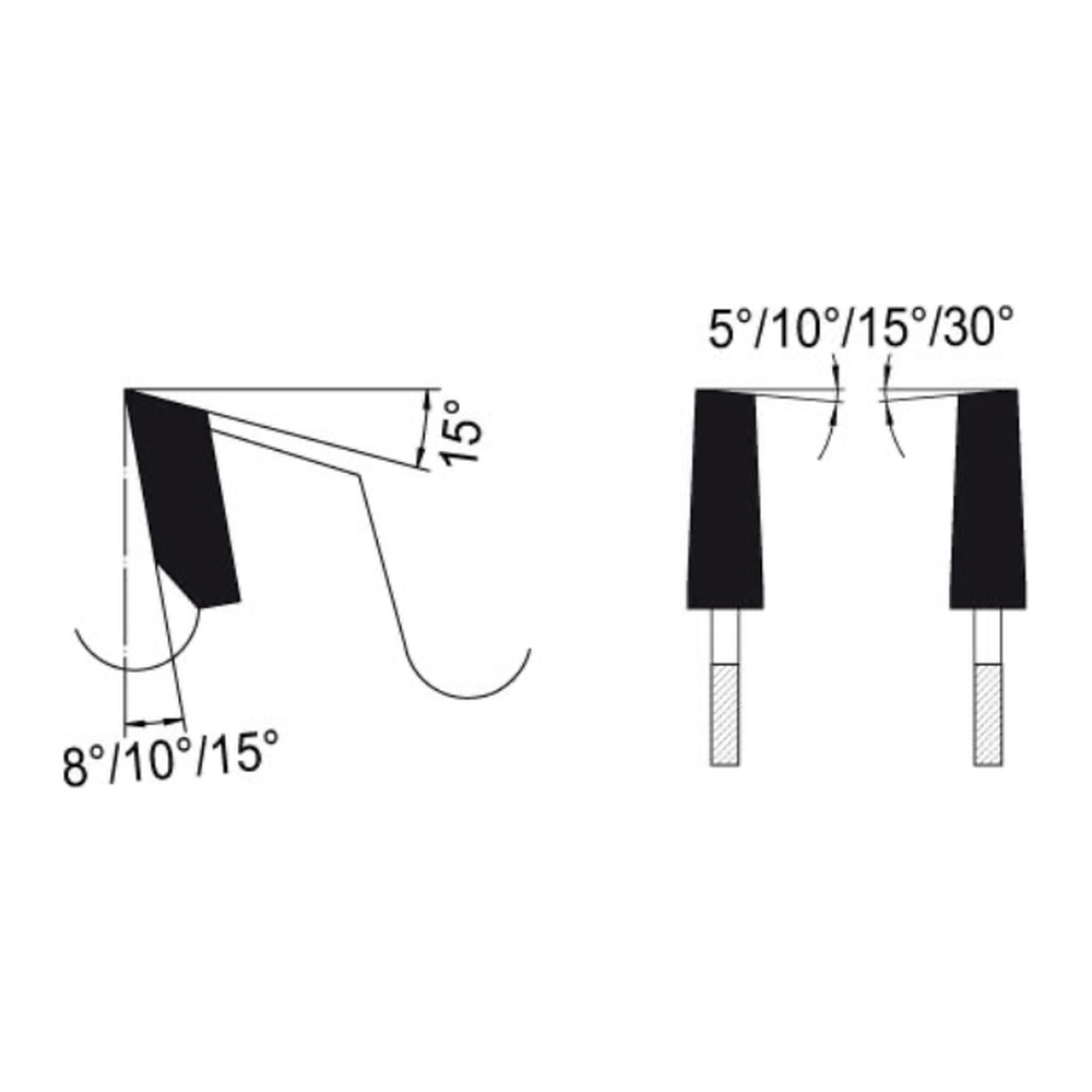 VOORRITSZAAGBLAD Ø 180 MM, ASGAT 30 MM, B=4,55 MM, Z=36 WISSELTAND, HW Af te stemmen op de snijbreedte van de hoofdzaag