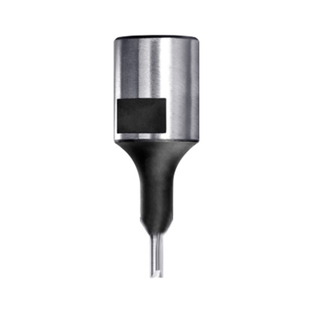 GROEFFREES Ø 3 X 8 MM, TL=47 MM, BINNENDRAAD M10, HW Zij- en onderkant snijdend, onderkant ingelegd HW