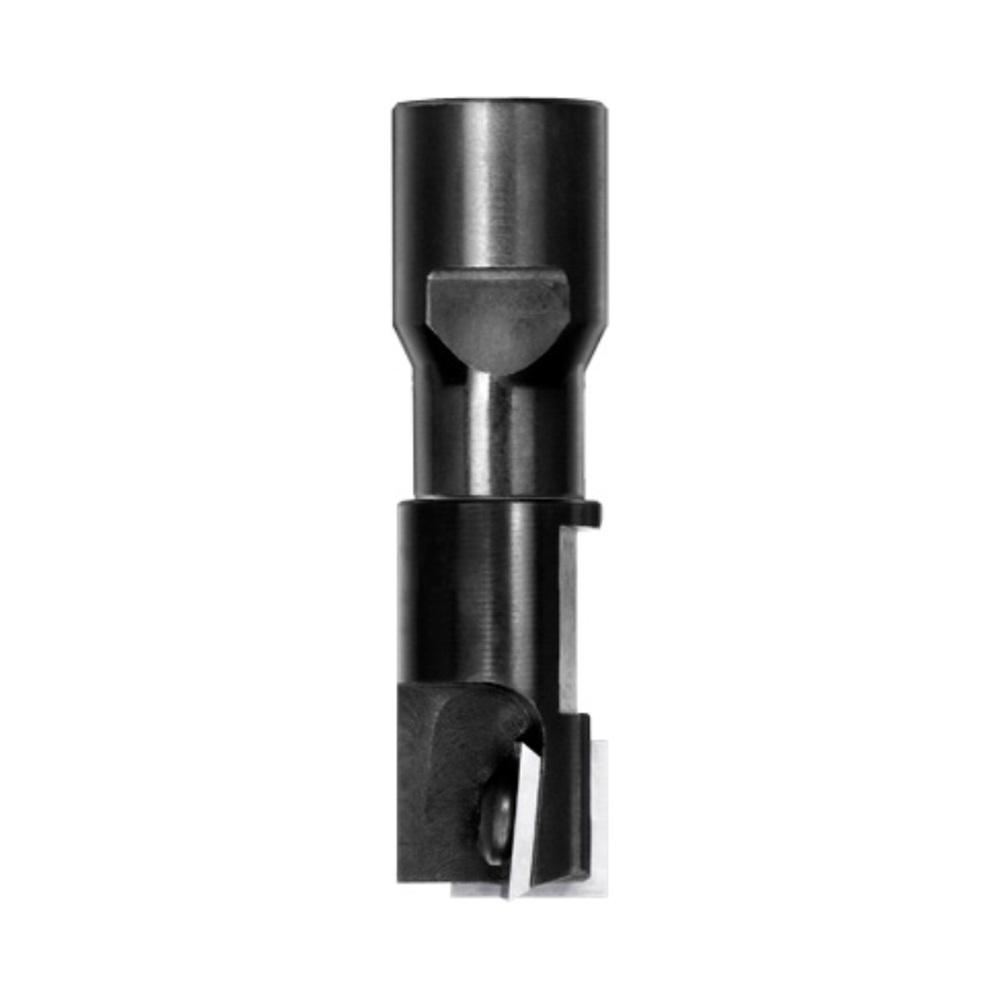 KEERMESGROEFFREES Ø 24 X 12 MM, TL=60 MM, BINNENDRAAD M10, HW Met inboormes en wisselschacht uitvoering