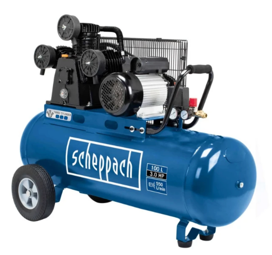 Scheppach Compressor HC550TC 100L 230V