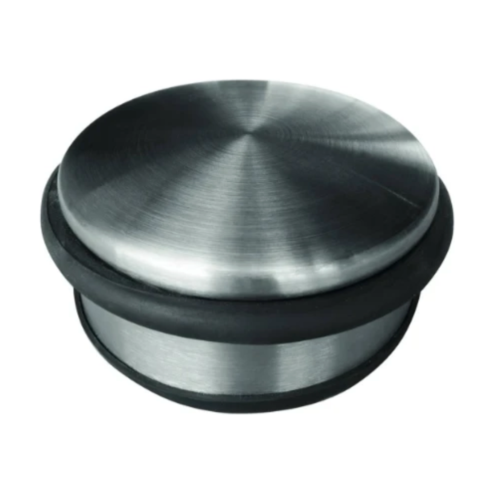 Deurstopper rond, RVS