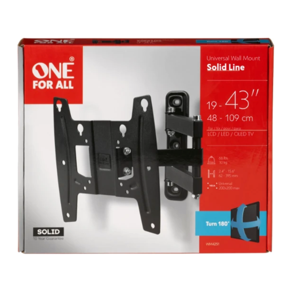 OFA TV Steun, Solid Turn 180, 19-42, 42-107cm,30kg