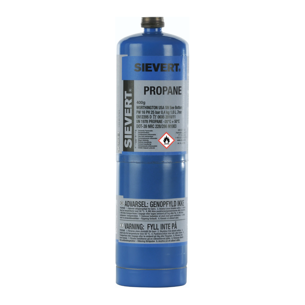 Sievert Gaspatroon Premium 1" Propaan 788 ml US