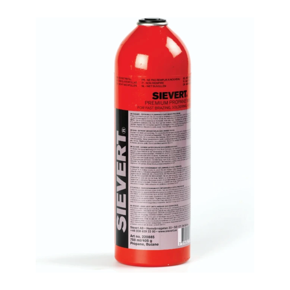 Sievert Gaspatroon Premium 7/16" Propaan/Butaan 750 ml EU