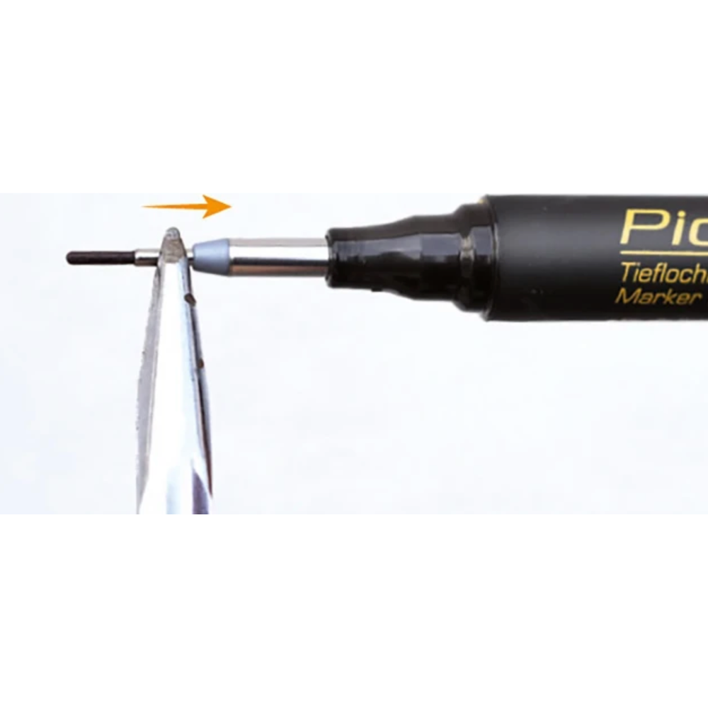 Pica-Ink 150/41 Markeerstift voor diepe gaten blauw