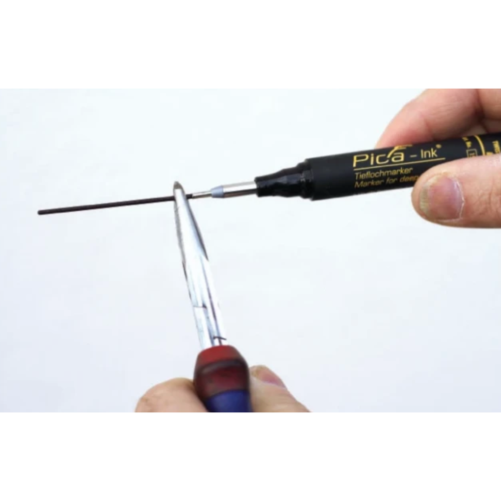 Pica-Ink 150/41 Markeerstift voor diepe gaten blauw