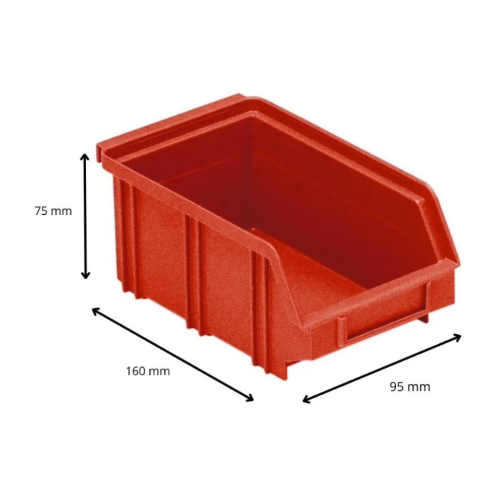 Stapelbakken B2 rood