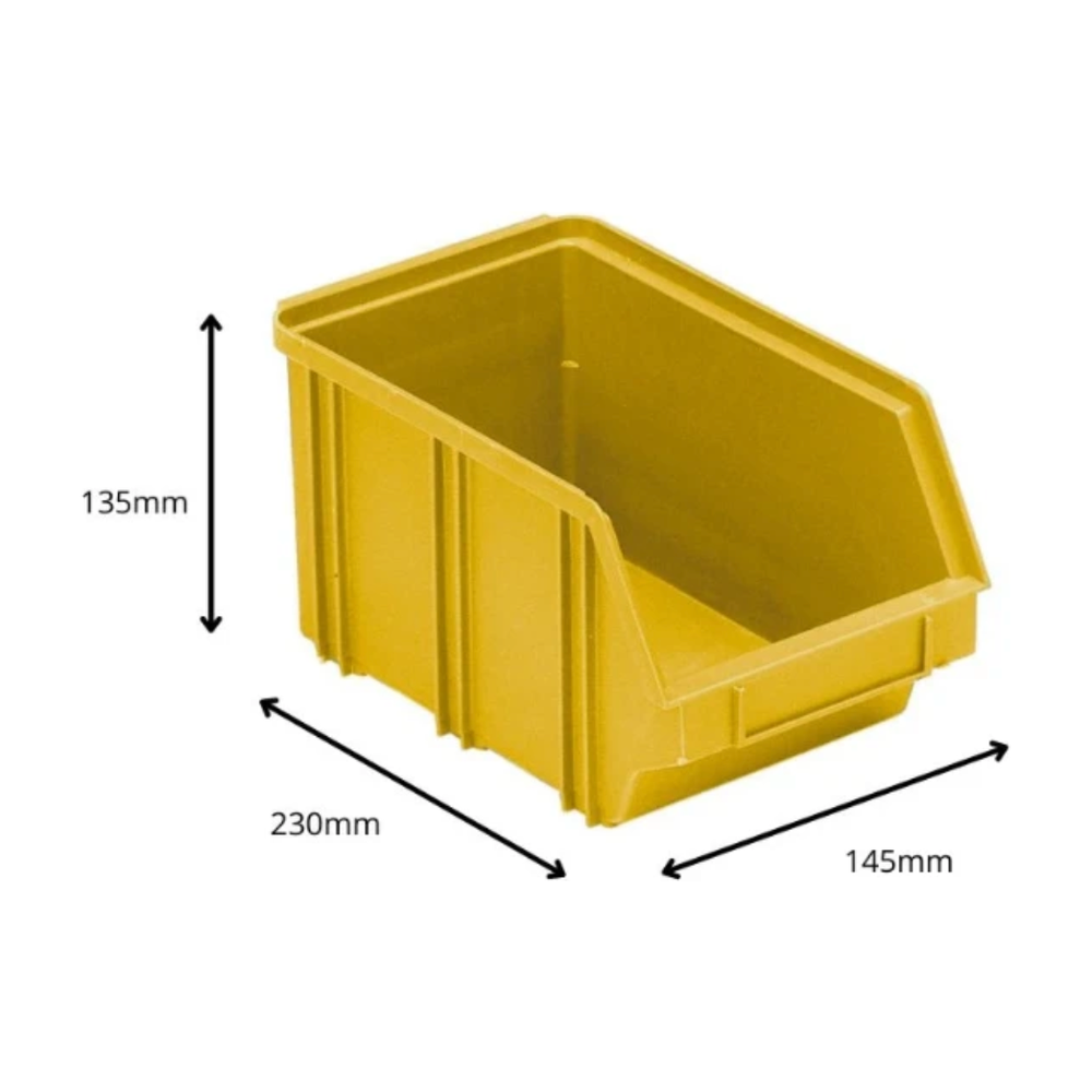 Stapelbakken B3 geel