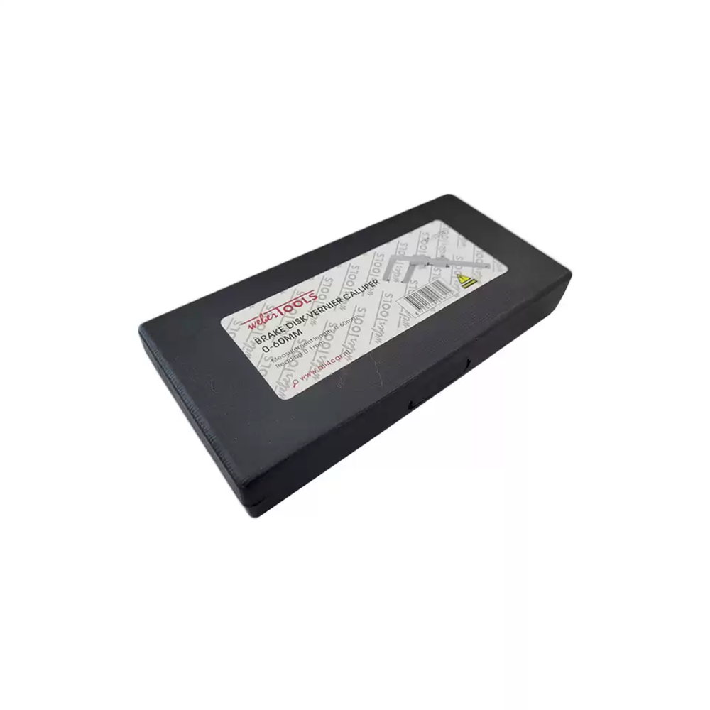 Remschijf diktemeter, 0-60 mm, 162 mm