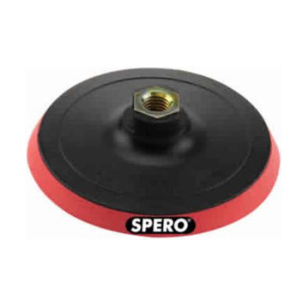 125mm - 10mm foam - Kunststof Opnamebord/ Padhouder Diamant polijstschijven M14