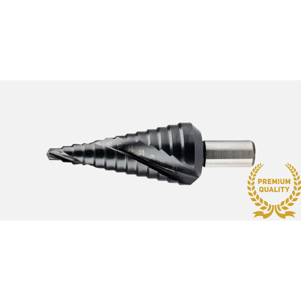 Phantom HSS Getrapte Plaatboor gespiraliseerd, TiAlN
