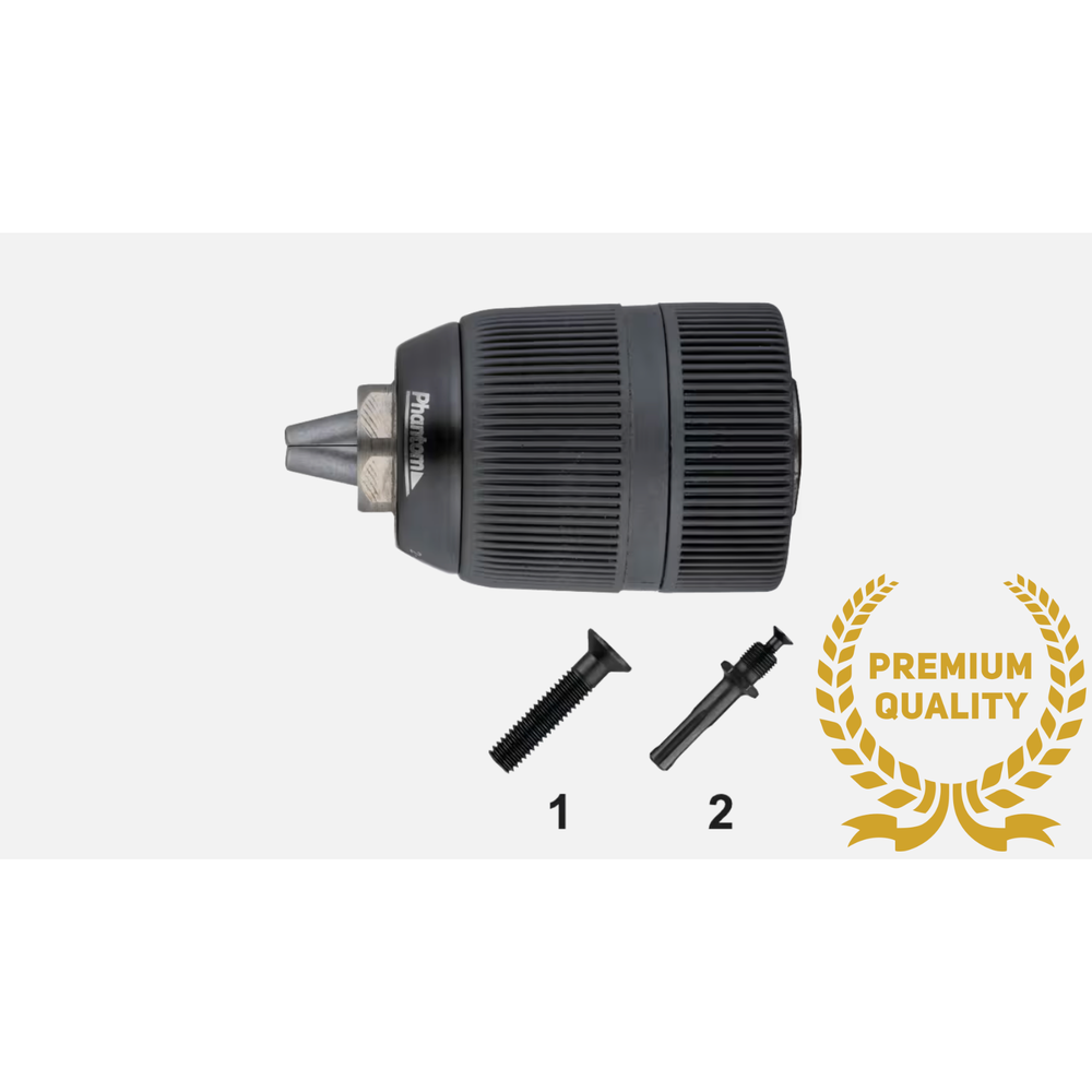 Phantom Snelspanboorhouder, met spankrachtborging