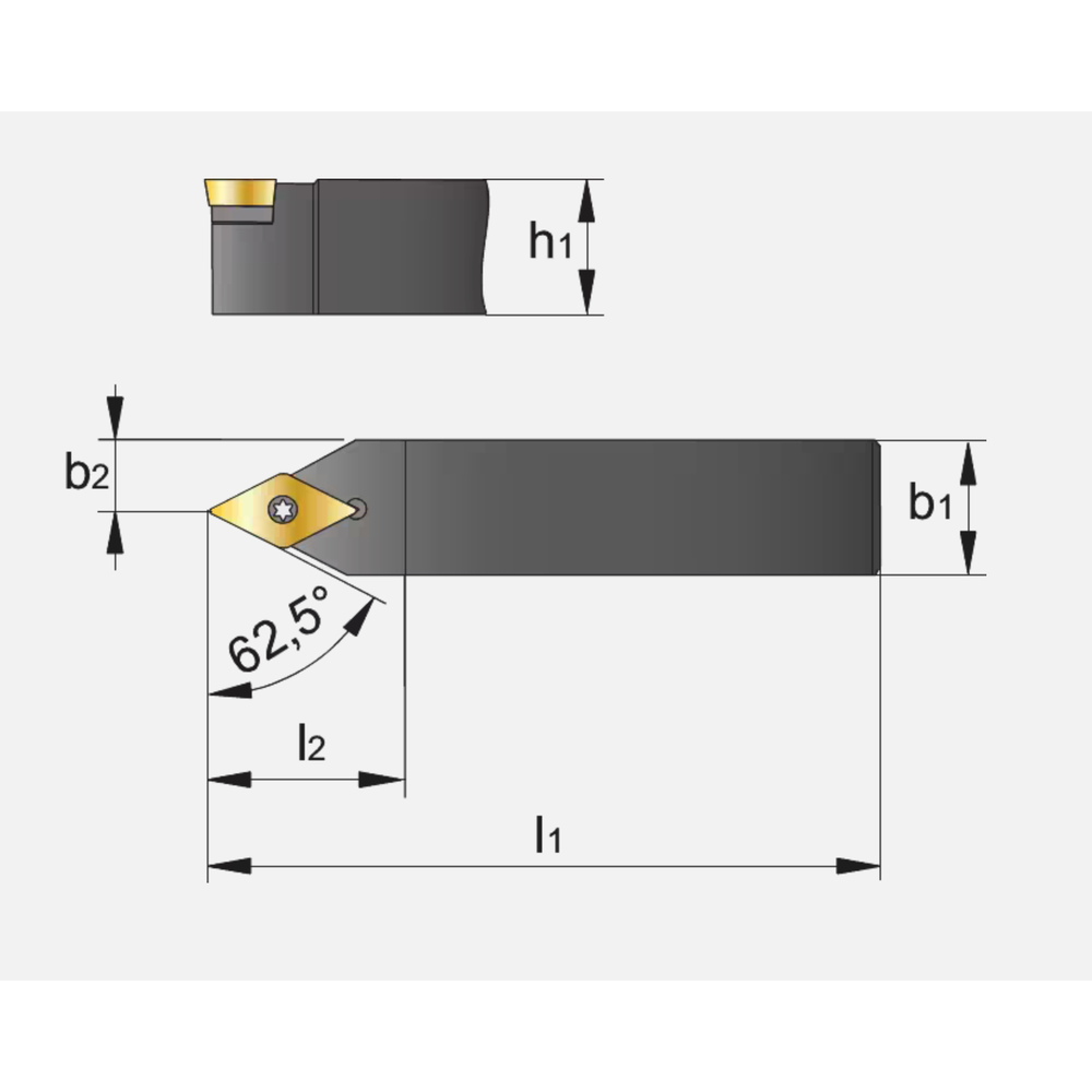 Phantom Wisselplaathouder, 63° SDNCN