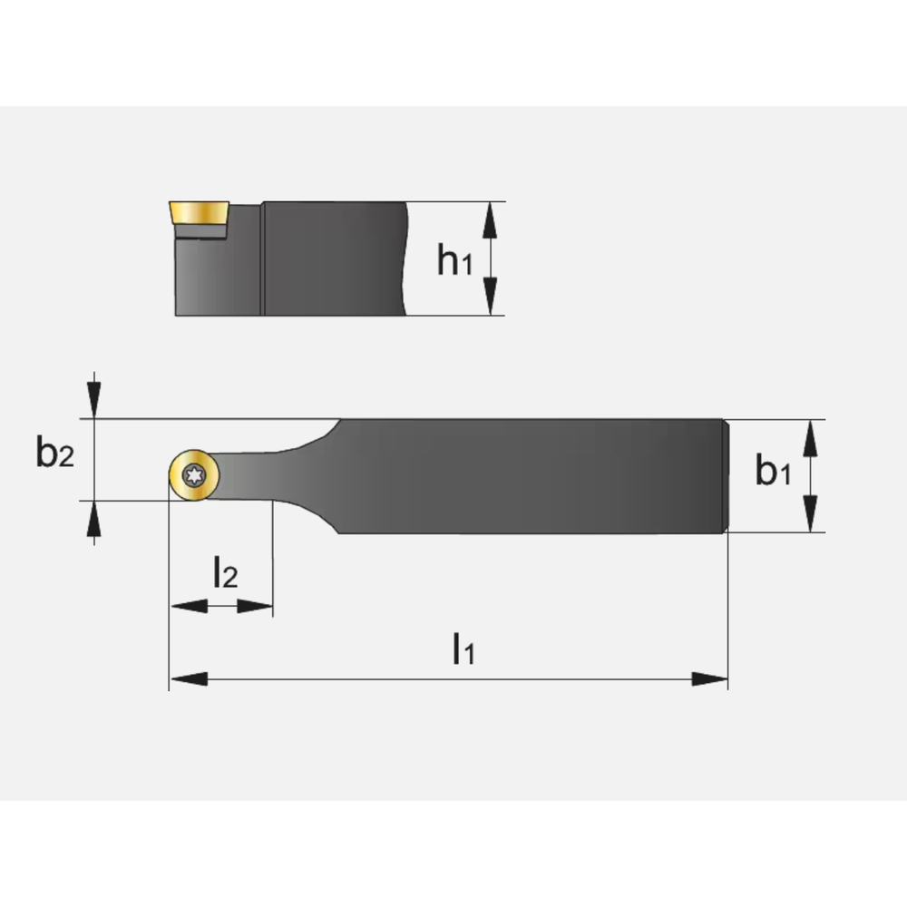 Phantom Wisselplaathouder, 45° SRDCN