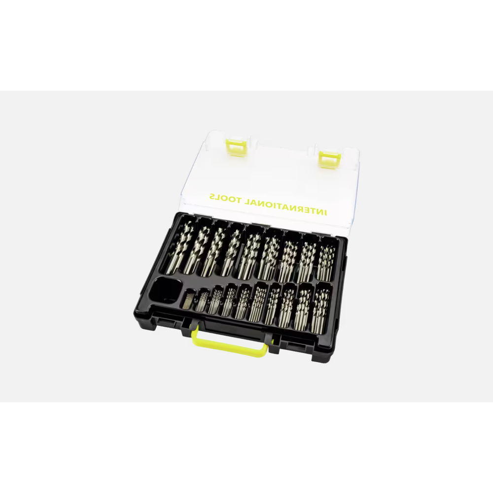 International Tools ECO PRO HSS Set Spiraalboren DIN 338 Kruisaanslijping