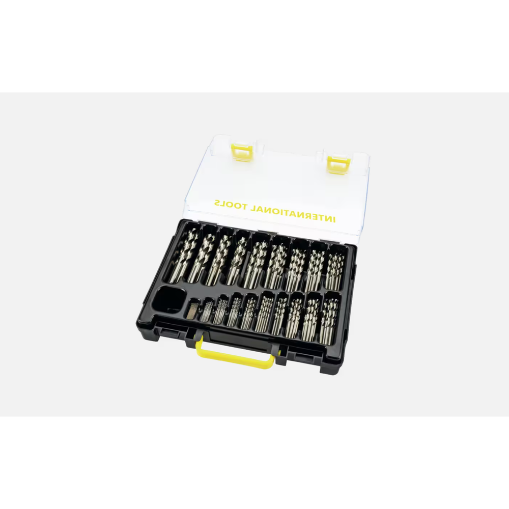 International Tools ECO PRO HSS Set Spiraalboren DIN 338 Kruisaanslijping