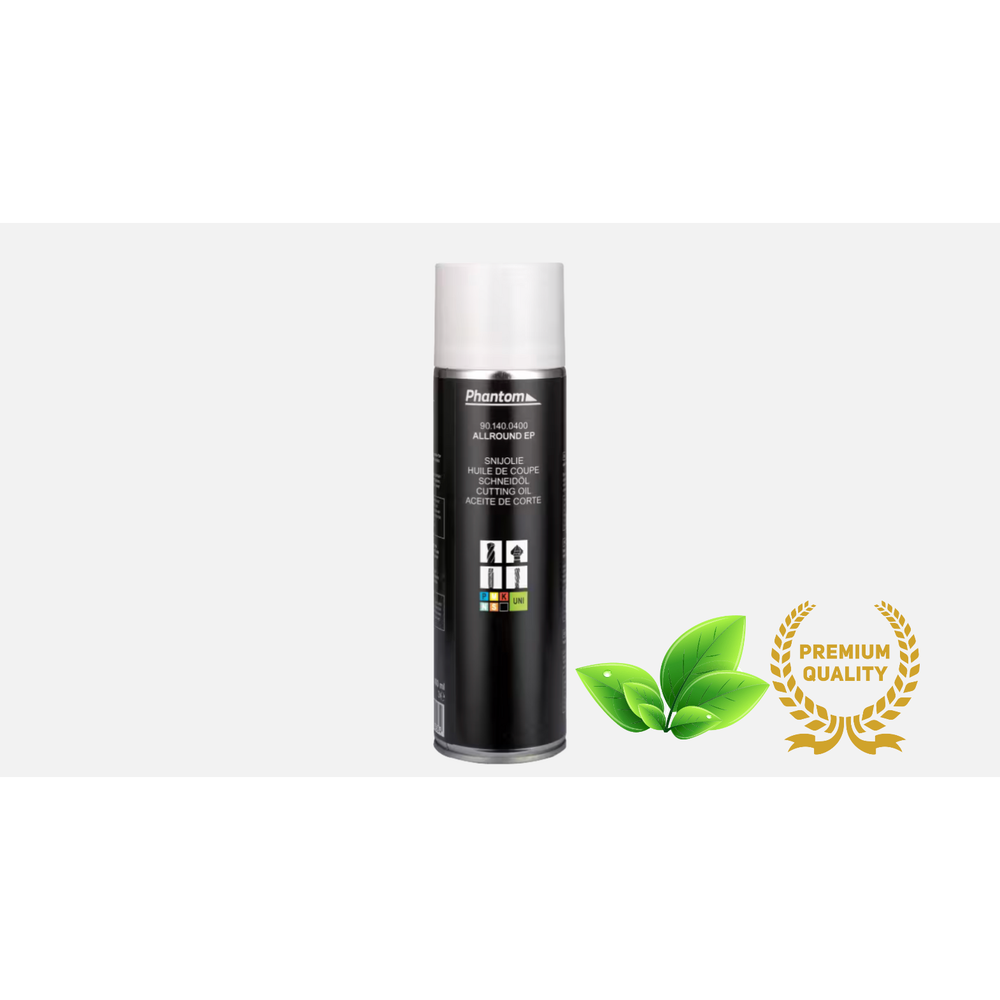 Phantom Universal Snijolie spray EP (Extreme Pressure), chloor- en silicoonvrij, op plantaardige basis