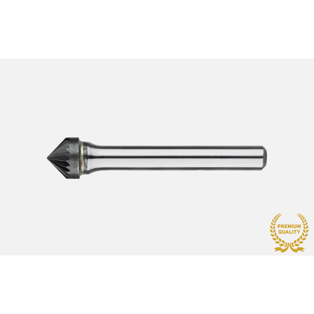 Phantom hardmetaal Stiftfrees model K, kegelvorm 90°, schacht 6 mm