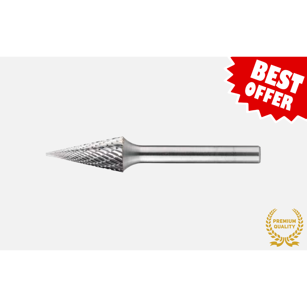 International Tools ECO PRO hardmetaal Stiftfrees model M, kegelvorm, spits