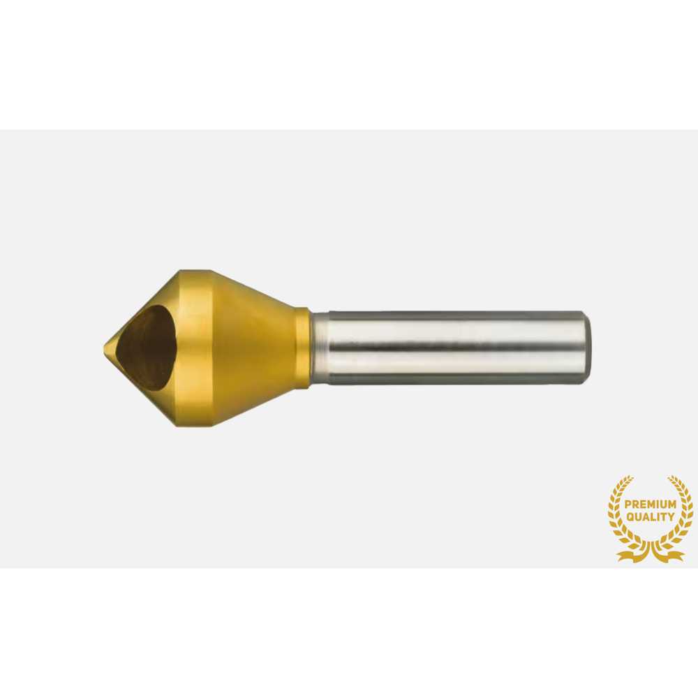 Phantom HSS-E Verzinkboor 90°, TiN, schuin gat
